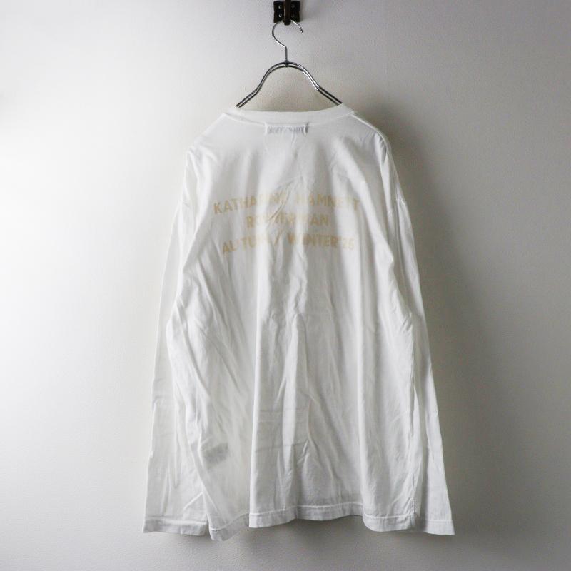 超美品キャサリンハムネット×ロンハーマンコラボTシャツ ロンハーマン Ron Herman × キャサリンハムネット KATHARINE HAMNETT