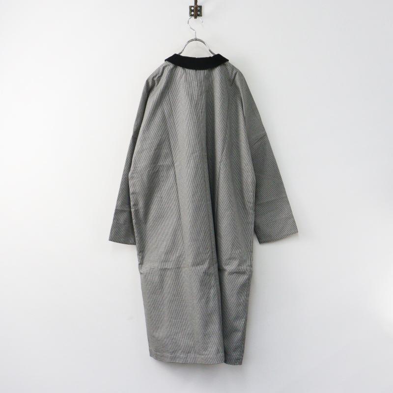 美品 マガリ MAGALI コットンギャバジン ピエ ドゥ プル コート 