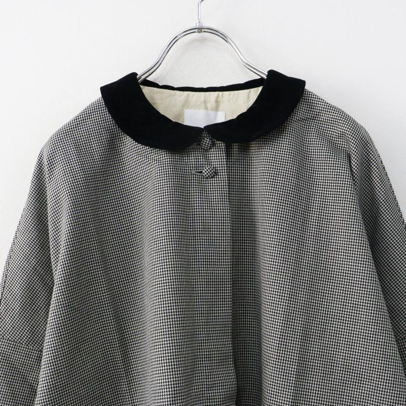 美品 マガリ MAGALI コットンギャバジン ピエ ドゥ プル コート 