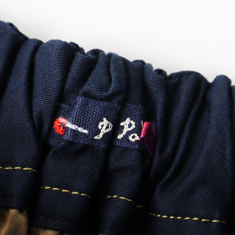 Pal'las Palace（パラスパレス） 美品 インディゴ染め 花柄ギャザー