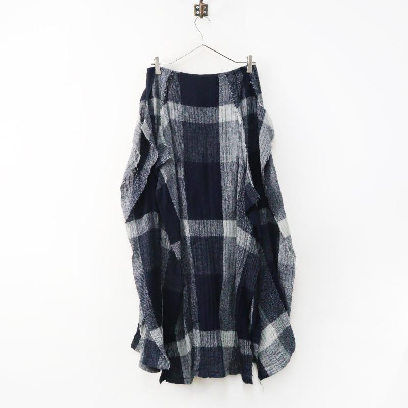 LIMIfeu チェックスカート　リミフゥ　ワイズ　ヨウジヤマモト　Y's LIMI feu（リミフゥ） 2023-2024AW ヨウジヤマモト LIMI feu PLAID