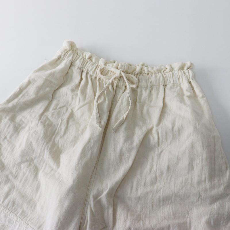 イチアンティークス ICHI Antiquites コットン 東炊き ワイド パンツ