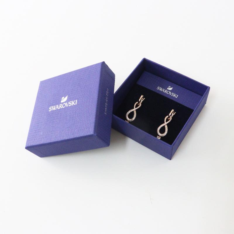 SWAROVSKI（スワロフスキー） インフィニティ ピアス ｜ゴールド系