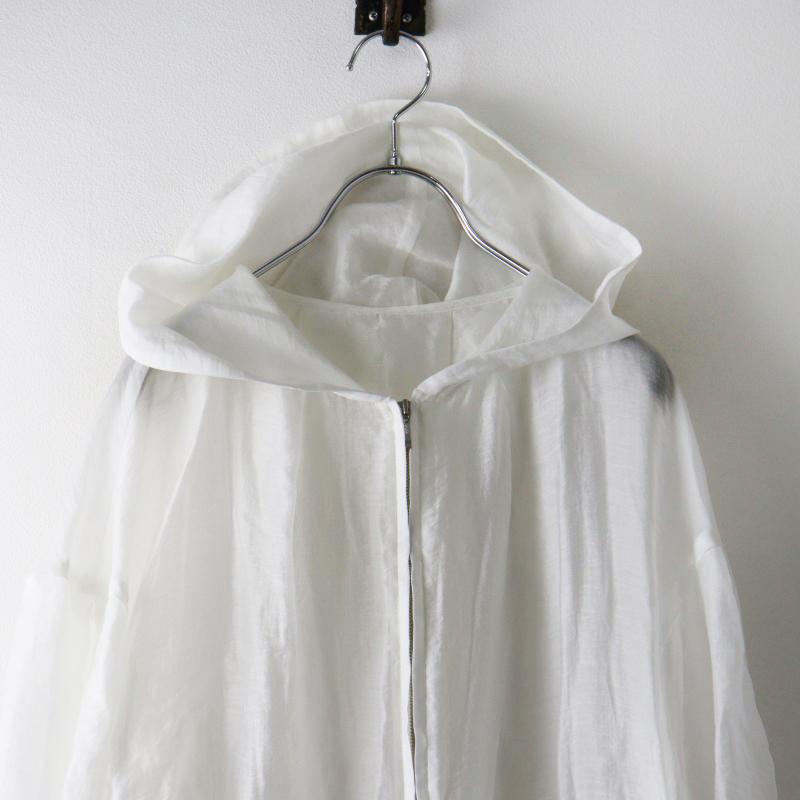 定価34100円 スリードッツ THREE DOTS シャイニーシャツジップアップ