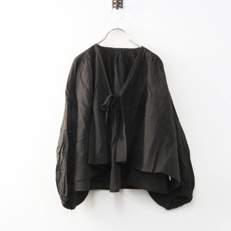 2025AW✨ネストローブ　シアーコットンリネンケープブラウス 未使用 2025AW ネストローブ nest Robe 【清水 みさとさん別注