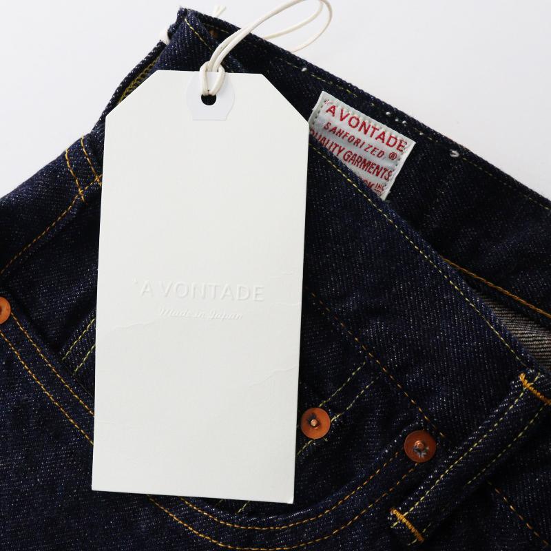 AVONTADE ストレートデニム ブルーSARO別注 SARO別注A VONTADE 