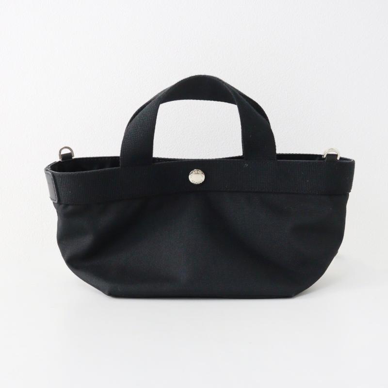 美品 エルベシャプリエ Herve Chapelier 2701C 舟型トートS ノワール 