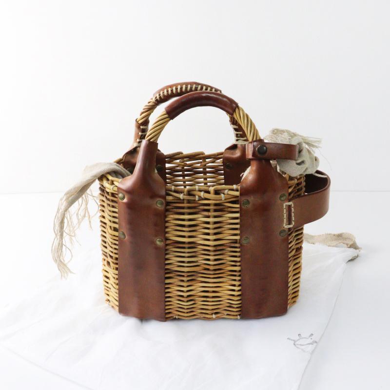 エバゴス ebagos オイルショルダー トートバッグ ｜ベージュ 