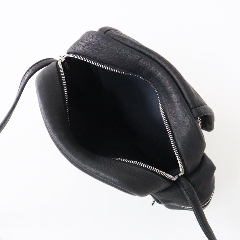 極美品 アエタ Aeta DA05 DEER LEATHER SHOULDER POUCH ディアレザー 