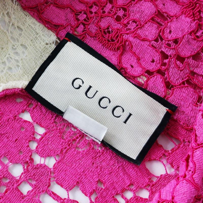 GUCCI（グッチ） 美品 GUCCI Lace Interlocking GG Patch Track Jacket