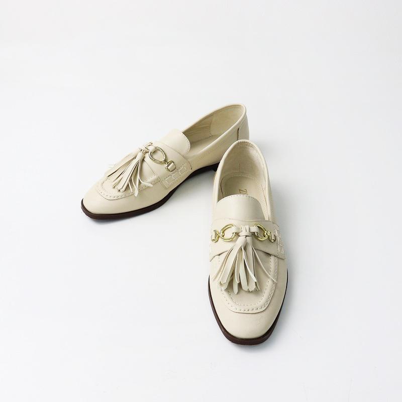 ZARA 定番人気アイテム ザラ タッセルローファー シューズ 23cm ZARA 定番人気アイテム ザラ タッセルローファー シューズ 23cm