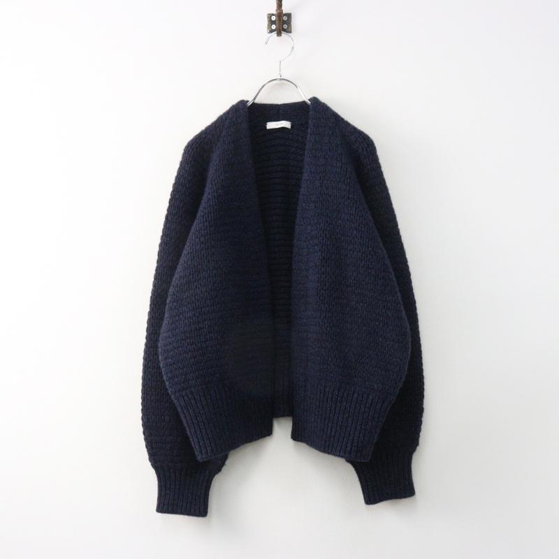 美品 定価6.4万 エイトン ATON WOOL CASHMERE SILK カーディガン 02 