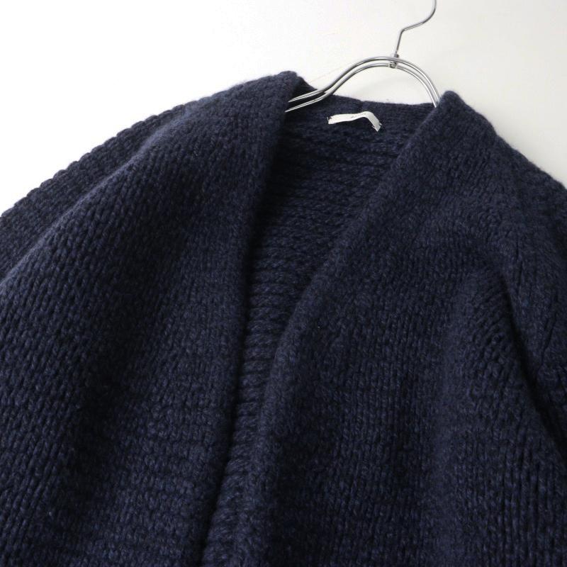 美品 定価6.4万 エイトン ATON WOOL CASHMERE SILK カーディガン 02