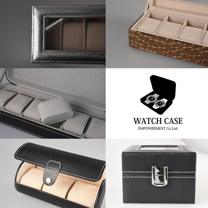 腕時計ケース シルバー 6本 腕時計 ケース ディスプレイ ウォッチボックス 収納 おしゃれ 男前 見せる収納 高級 シンプル |  | 08