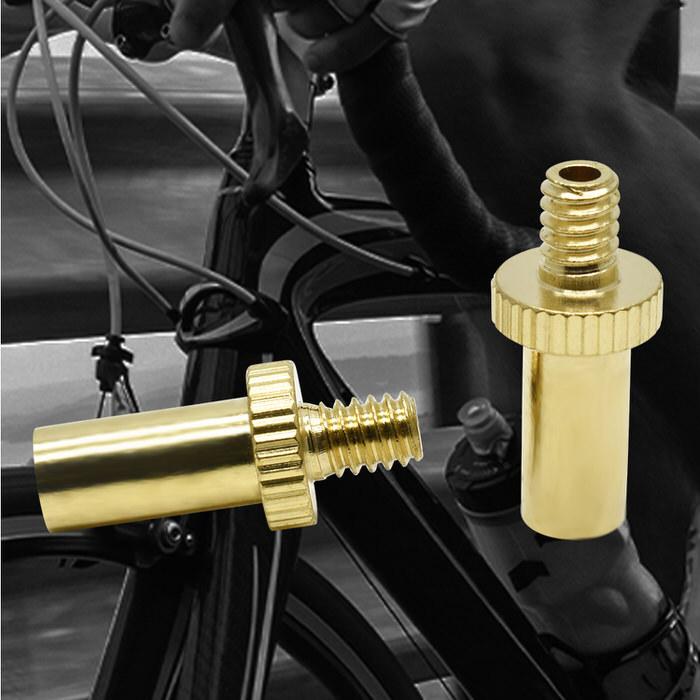 仏式 → 英式 自転車 バルブ 変換 アダプター 【1個】 金 ゴールド エアバルブ サイクル 部品 コネクタ コンバーター 修理 メンテナンス ロードバイク クロスバ |  | 12