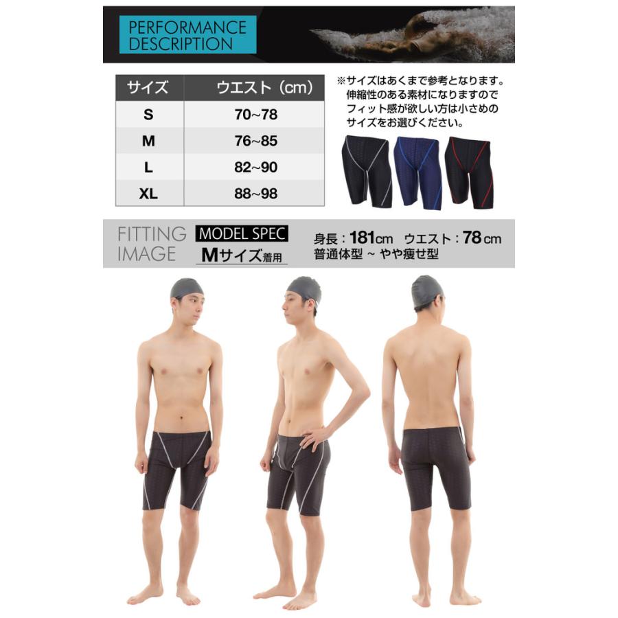 EMPT メンズ フィットネス水着 & キャップセット 耳栓 鼻栓 付フィットネスに最適なスイムウェアスポーツ 男性用 ショートパンツ 競泳水着 練習 |  | 18