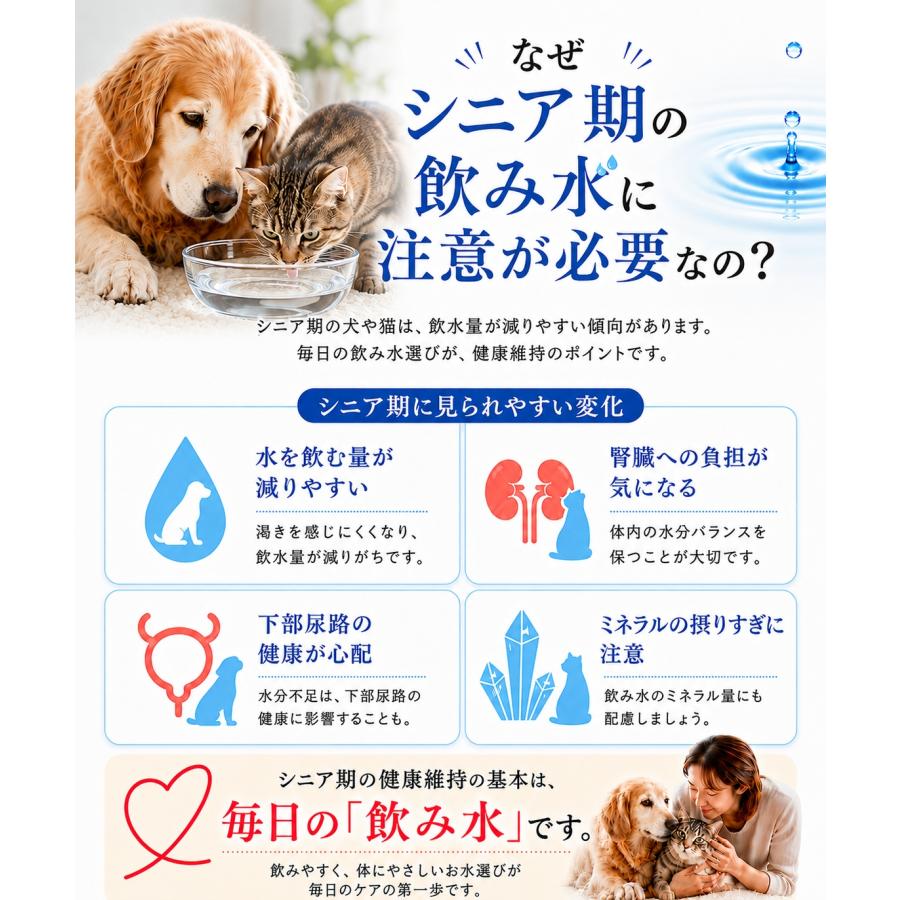 水素水  ペットウォーター　2箱セット ペット 水素水 330ml×2本 お試し ペット用 犬用 猫用 犬 猫 水 ペット
