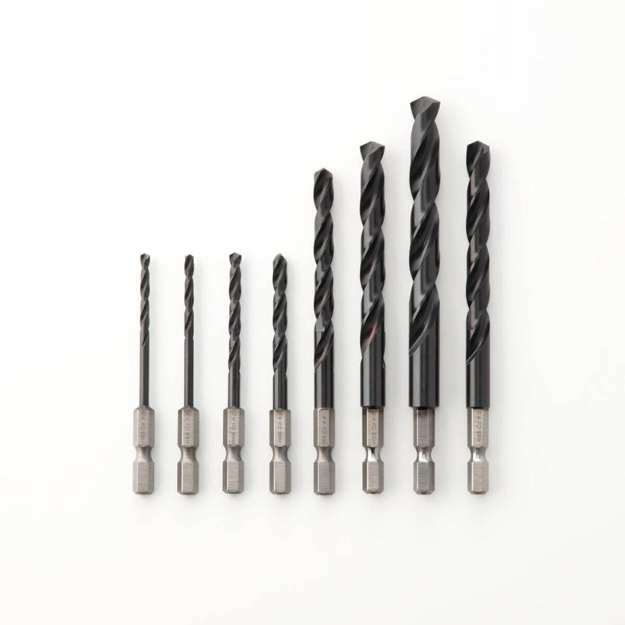 trial-c 六角軸タップ スパイラルタップ 下穴ドリルセット 16本 trial-c 六角軸タップ スパイラルタップ 下穴ドリルセット 16本