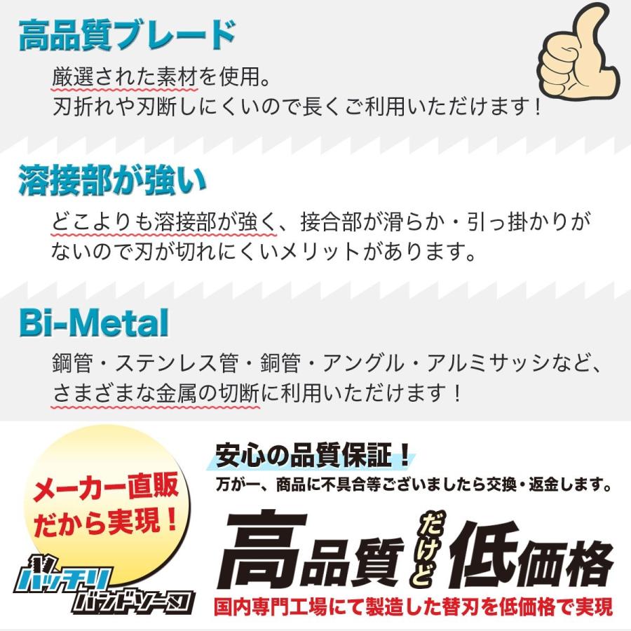 マキタ PB001G PB180D 2106 2107F(W) バンドソー替刃 5本入 マキタ PB001G PB180D 2106 2107F(W) バンドソー替刃 5本入