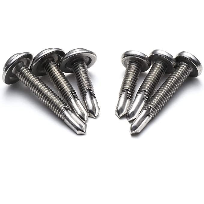 ドリルビス SUS410 4mm×16mm ナベ 細目 100本入 ステンレスビス ドリルビス SUS410 4mm×16mm ナベ 細目 100本入 ステンレスビス