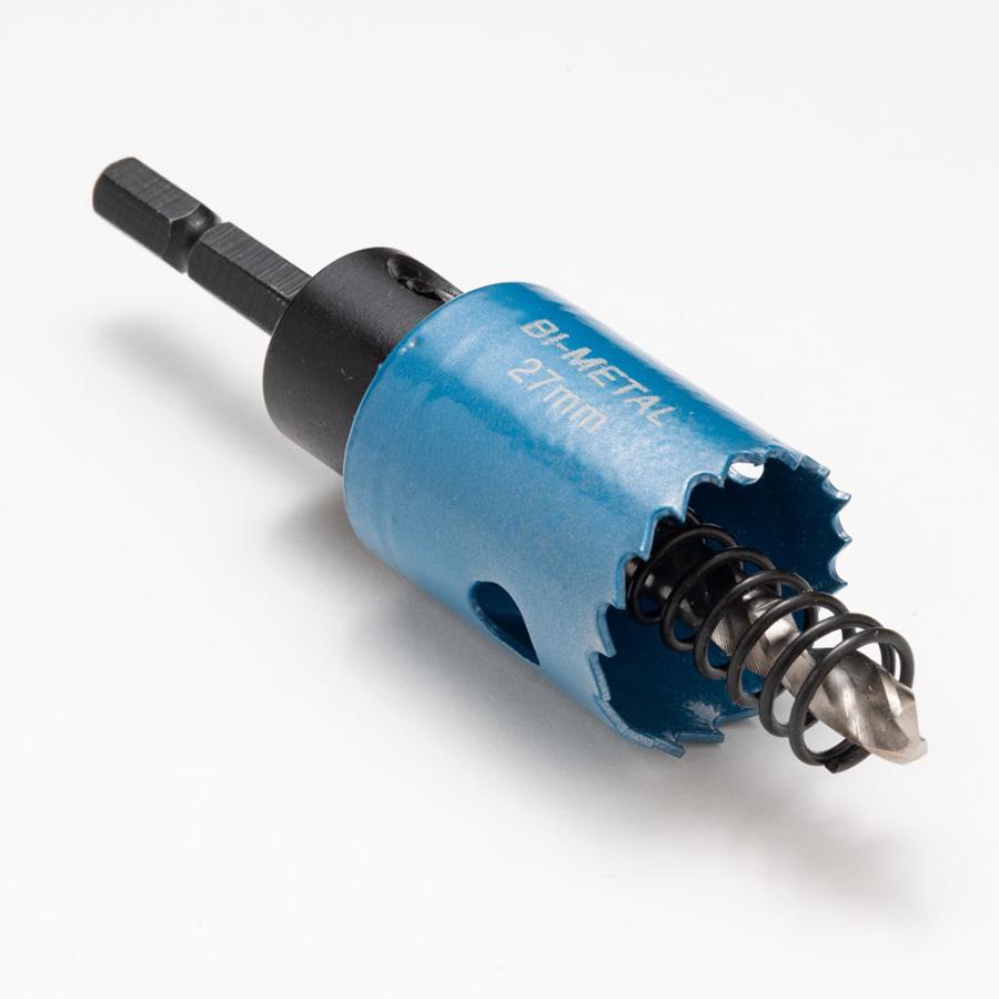六角軸 バイメタルホルソー 27mm 6本セット 鉄 ステンレス 六角軸 バイメタルホルソー 27mm 6本セット 鉄 ステンレス