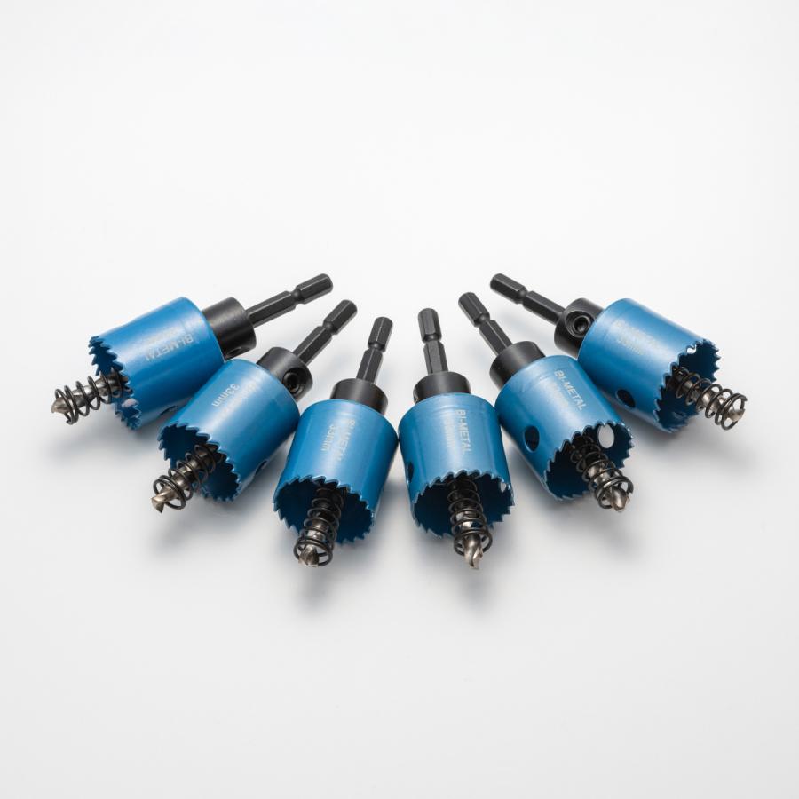 六角軸 バイメタルホルソー 33mm 6本セット 鉄 ステンレス 六角軸 バイメタルホルソー 33mm 6本セット 鉄 ステンレス