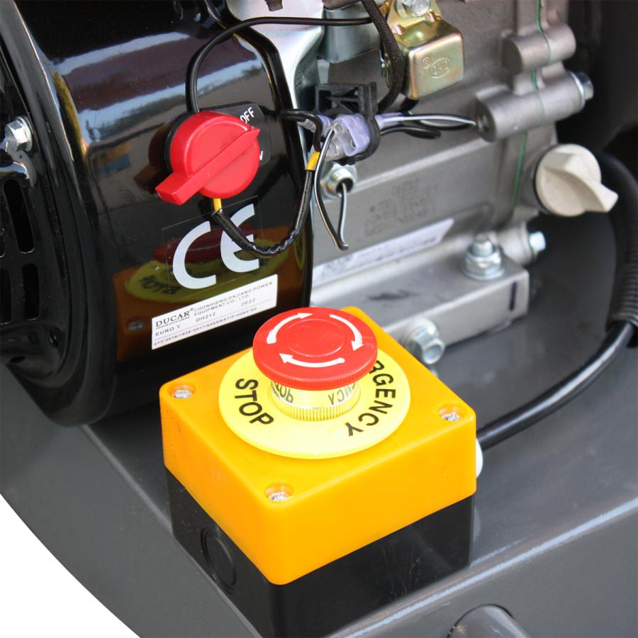 ウッドチッパー 粉砕機 7.5馬力 最大粉砕径70mm EX-75E 小型 212cc