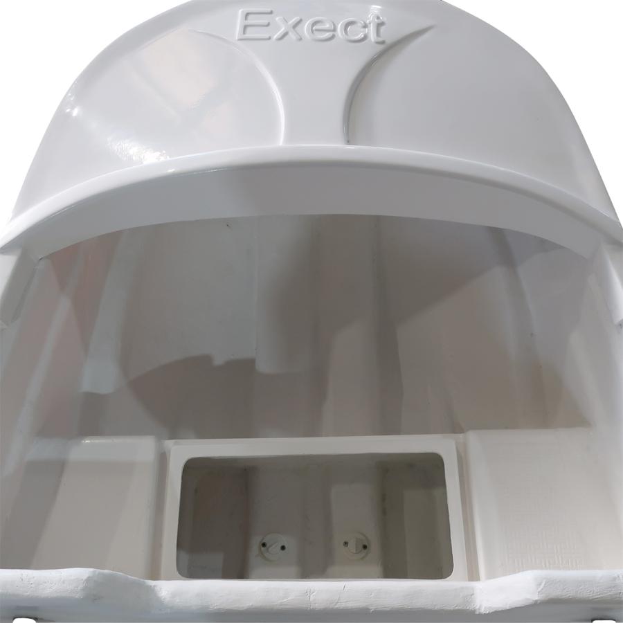 ボート 釣り 3分割式FRPボート IKESU仕様 2WAY 2分割/3分割 Exect EX3300 免許不要 スポーツ レジャーの画像