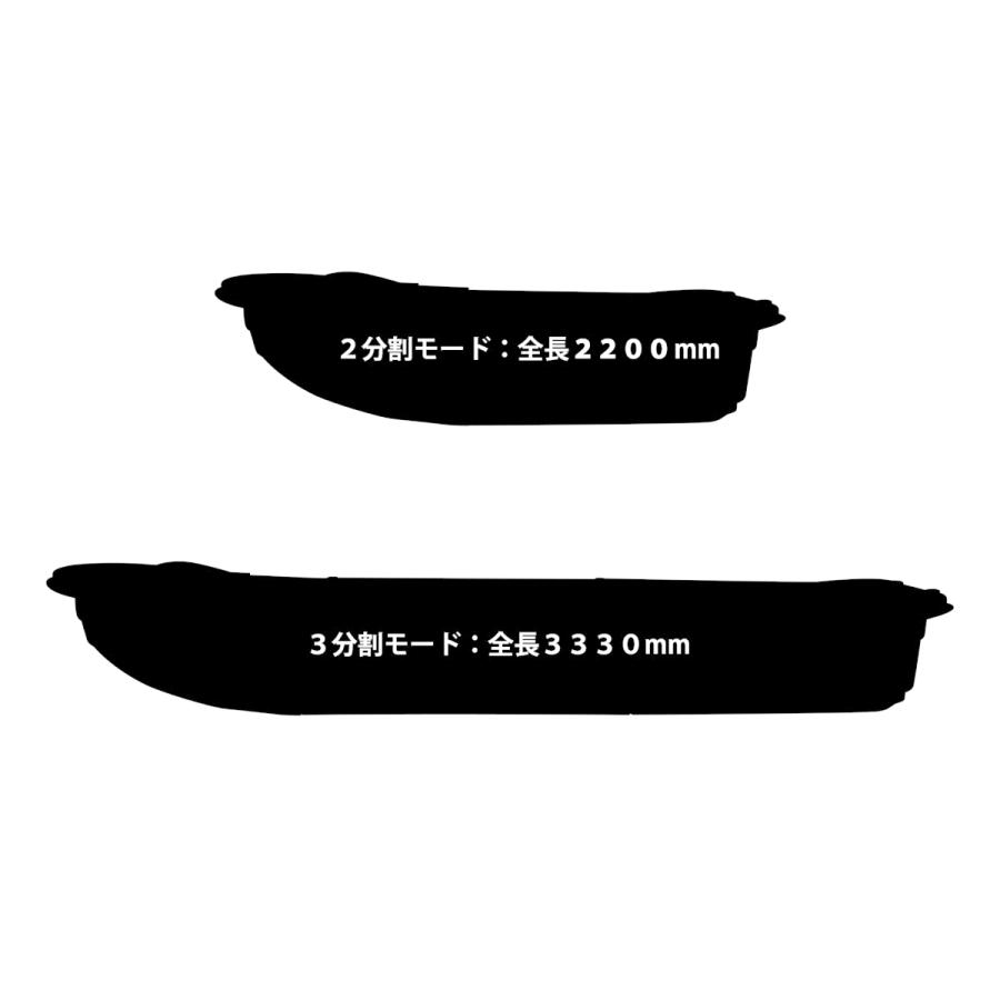 ボート 釣り 3分割式FRPボート IKESU仕様 サイドフロート ボート 釣り 3分割式FRPボート IKESU仕様 サイドフロート