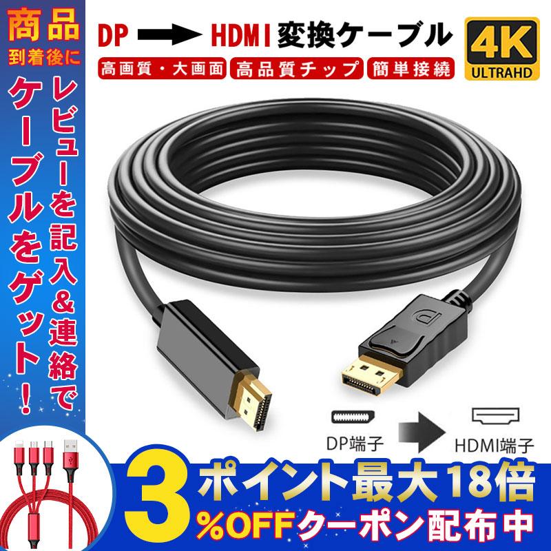 Displayport ディスプレイポート ケーブル 1.8m DP Displayport ディスプレイポート ケーブル 1.8m DP