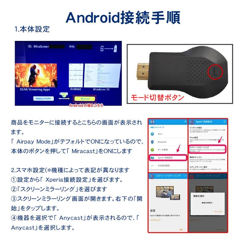 Anycast Hdmi ワイヤレス レシーバー スマホ テレビに映す スマホの映像を映す Iphone パソコン テレビ Tv モニター 無線 接続 Android アダプター 得トクセール Tr Zu054 弥生通販 通販 Yahoo ショッピング