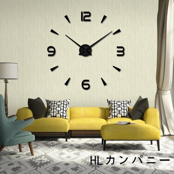 ォールステッカー壁掛け時計静音おしゃれ壁玄関ウォールクロック貼る時計店舗壁紙オフィス簡単シルバーdiyバレンタ Hlcxqcb トライアングル商店 通販 Yahoo ショッピング