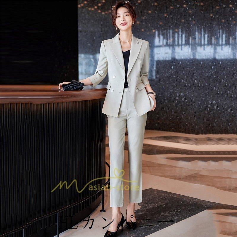 77 以上節約 入学式スーツ セットアップ レディース パンツスーツ ママスーツ ブラック 洗える おしゃれ 大きいサイズ フォーマル 通勤 着痩せ 卒園式 入園式 30代 40代 50代 Fucoa Cl