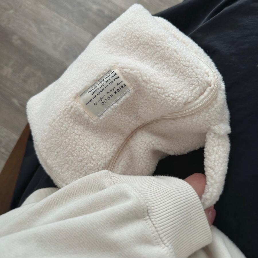 《SALE 3/4, 20時〜3/11, 8時》1,000円均一 【1点までネコポス可】Souffle boa trunkbag　milk /moca トランクバッグ　トリックホリック　オリジナルデザイン |  | 11