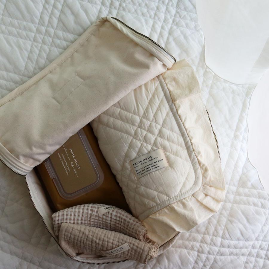 garden flower trunk bag Mサイズ　おむつケース　おむつバッグ　ガーデン　デイジー　花柄　トリックホリック　TRICK HOLIC |  | 07