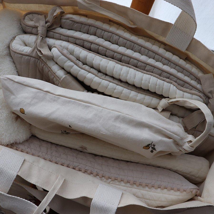 【2点までネコポス可】cotton pouch（vintage lemon & vintage blueberry）2枚set　レモン　ブルーベリー　パウチ　巾着　ポーチ　韓国製 |  | 08