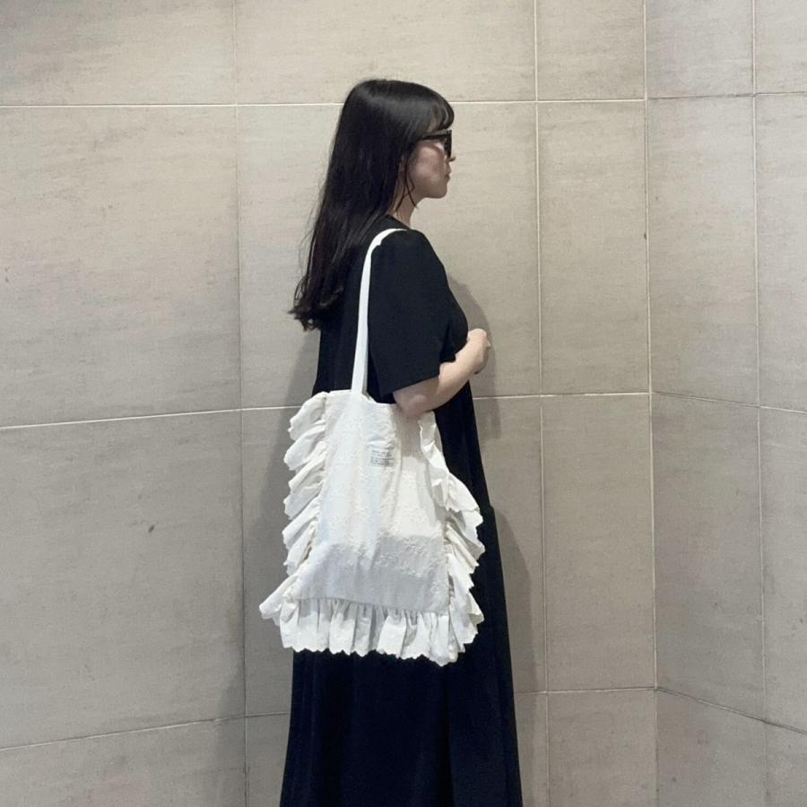 【1点までネコポス可】new eyelet lace cotton tote bag |  | 10