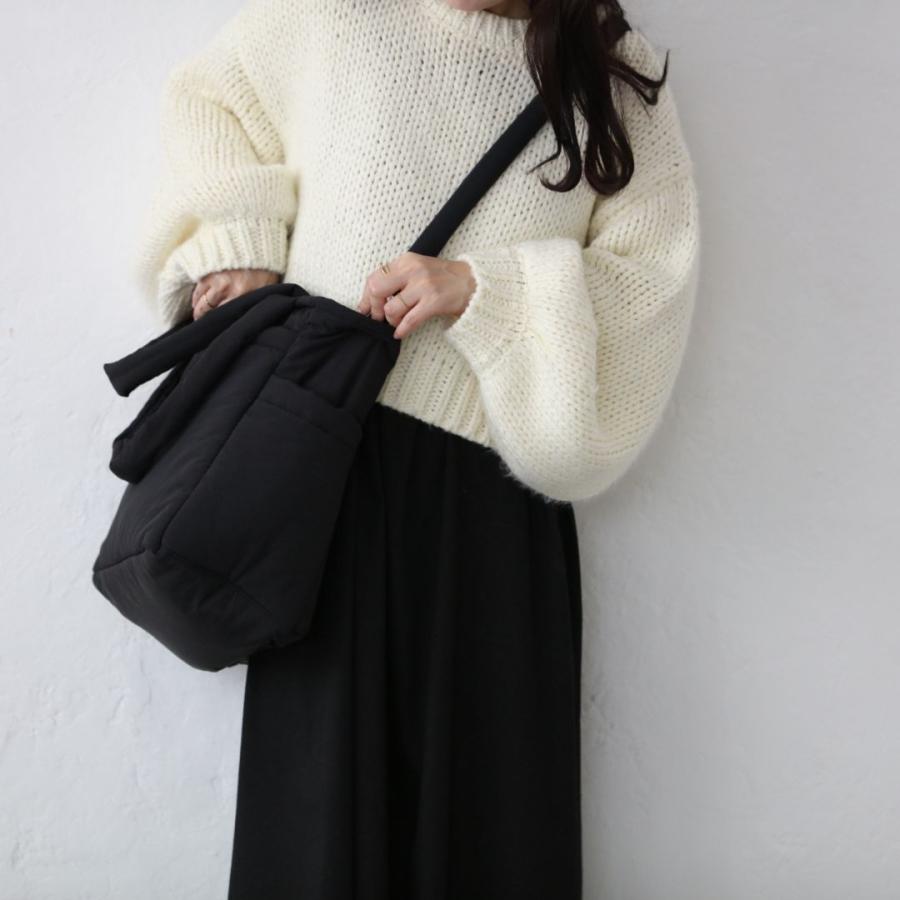 【6/3 AM 11時頃再入荷】renewal malrun malrun big tote  ivory /blackの画像