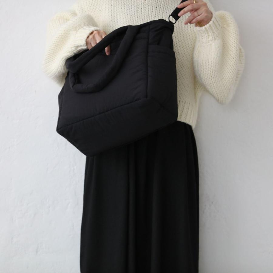 【6/3 AM 11時頃再入荷】renewal malrun malrun big tote  ivory /blackの画像