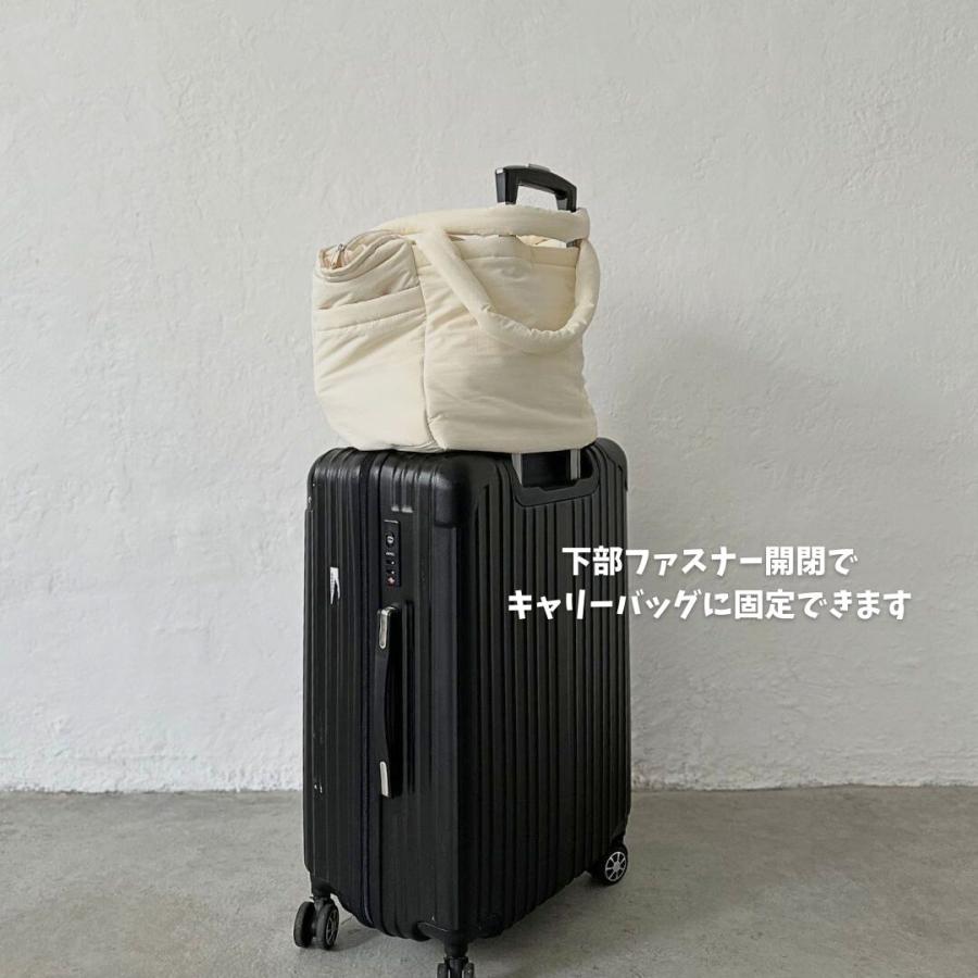 【6/3 AM 11時頃再入荷】renewal malrun malrun big tote  ivory /blackの画像