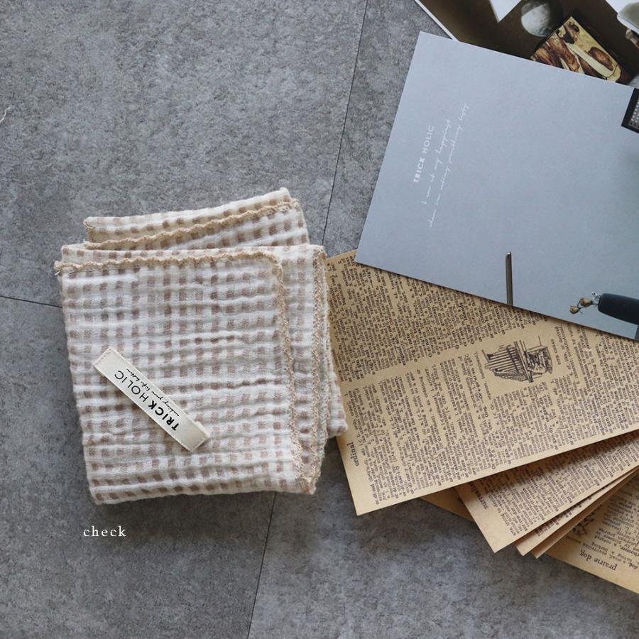 2/12 PM3時頃再入荷】gauze handkerchief ガーゼハンカチ（約30×30cm