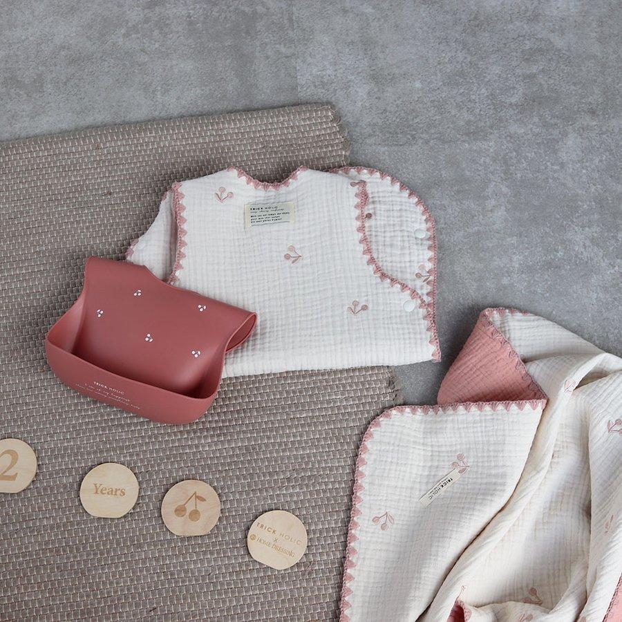 TRICK HOLIC トリックホリック さくらんぼ刺繍イブル 9/25 PM4時頃 さくらんぼピンク再入荷】【1点までネコポス可