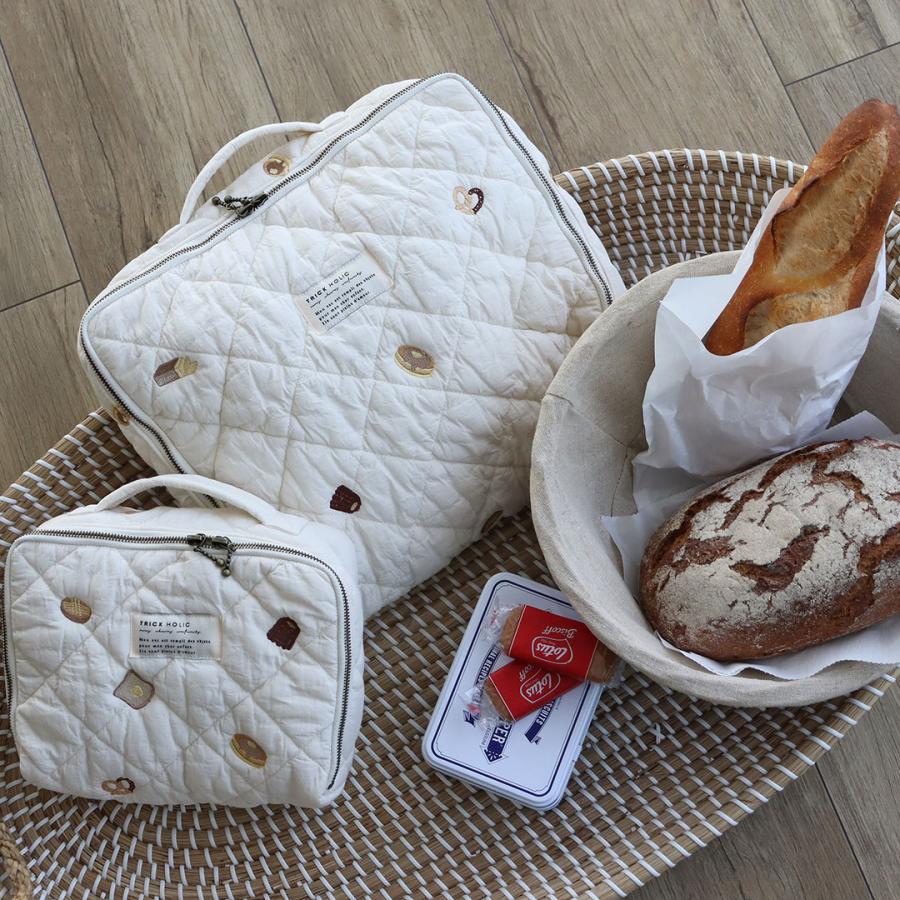 pastry トランクバッグ Mサイズ　ヌビ　ペストリー　刺繍トランクバッグ　おむつケース　おむつバッグ　トリックホリックオリジナル |  | 01