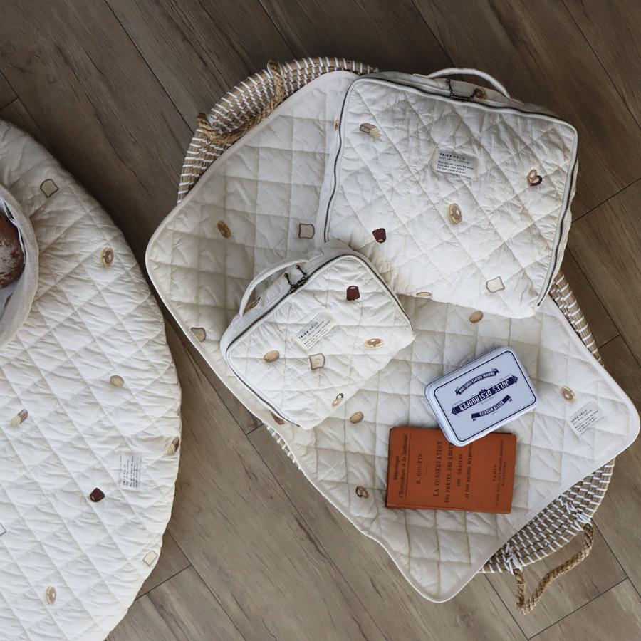 pastry トランクバッグ Mサイズ　ヌビ　ペストリー　刺繍トランクバッグ　おむつケース　おむつバッグ　トリックホリックオリジナル |  | 04