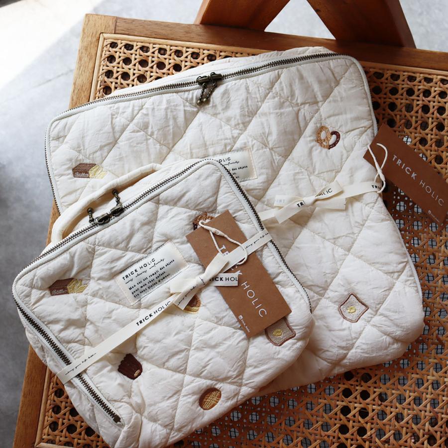 pastry トランクバッグ Mサイズ　ヌビ　ペストリー　刺繍トランクバッグ　おむつケース　おむつバッグ　トリックホリックオリジナル |  | 07