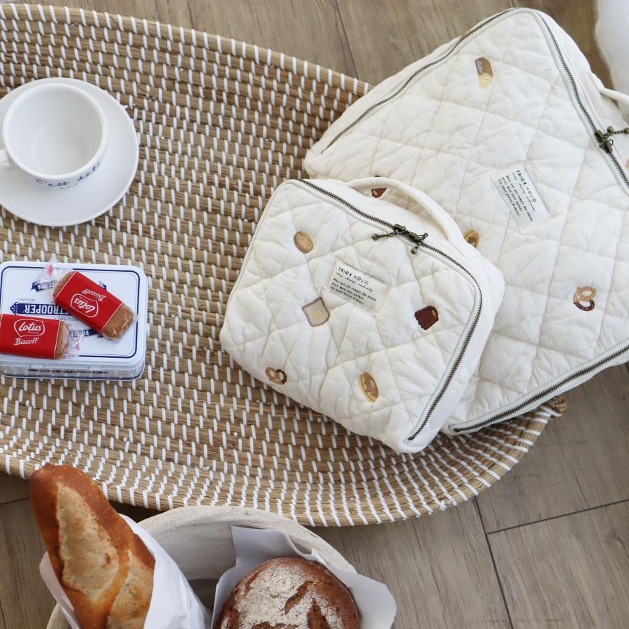 pastry トランクバッグ Mサイズ　ヌビ　ペストリー　刺繍トランクバッグ　おむつケース　おむつバッグ　トリックホリックオリジナル |  | 08