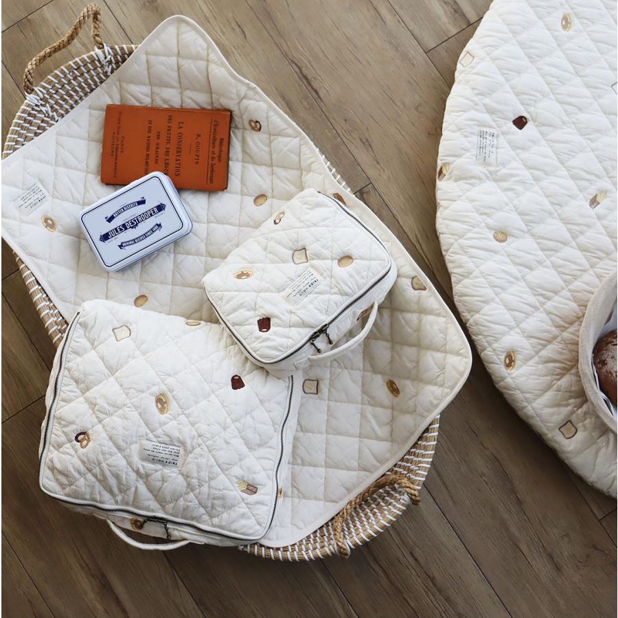 【1点までネコポス可】pastry刺繍 トランクバッグ Sサイズ　ペストリーおむつケース　おむつバッグ　トリックホリックオリジナル |  | 02