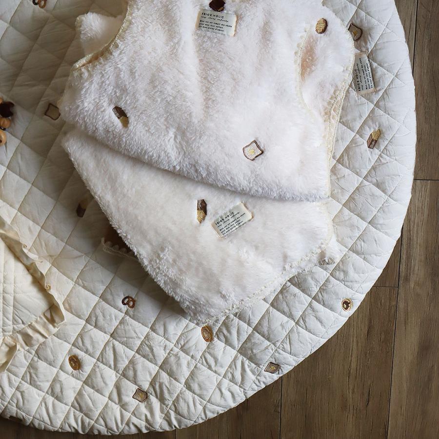 【SALE 半額 12/4, 20時〜12/11】ふわふわファースリーパー pastry刺繍 　ふわふわ　ファー　スリーパー　TRICK HOLIC　トリックホリック |  | 04