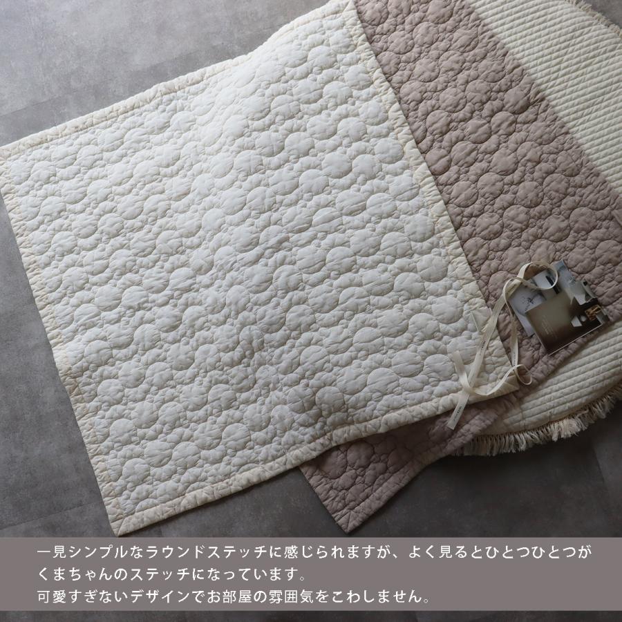 中綿増量 くまいっぱいキルトイブル ベビーサイズ 約90×90cm イブル