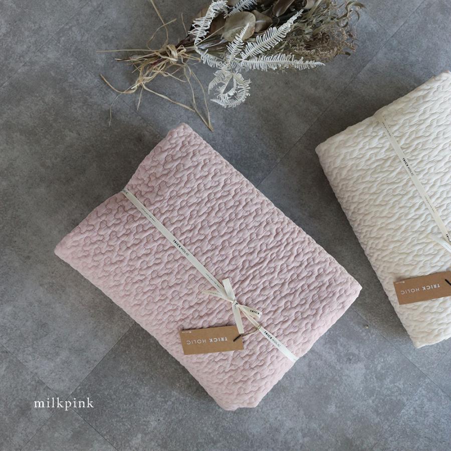 TRICK HOLIC イブル(180cm×180cm)・ふかぴたセット 7/25 AM11時頃再再入荷 cream ivory】中綿増量 cloud柄イブル 約